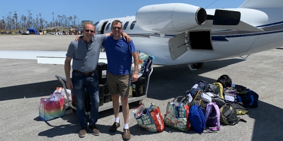 Business Aviation is Helping with Hurricane Dorian Relief Effort