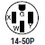 This item comes with a Nema 14-50P plug.