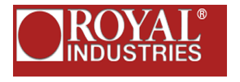 Royal Industries Roy DGHS 6 6 Stainless Steel Dough Scraper