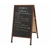 Aarco Products Inc 1-WA-1BP Sign Board, A-Frame