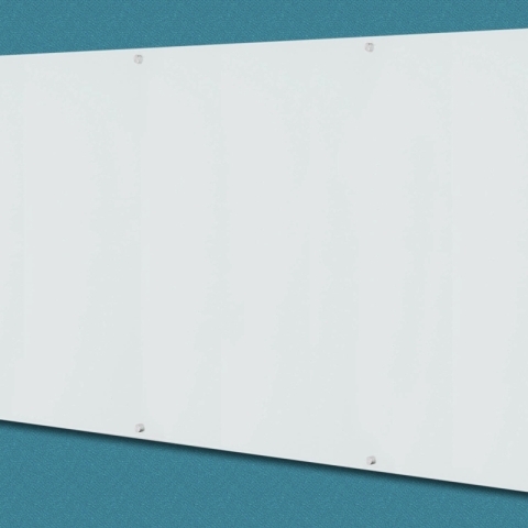 Aarco Products Inc 6WGBM4896 ClearVisionâ¢ Magnetic Glass Markerboard
