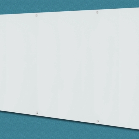 Aarco Products Inc 6WGBM4896 ClearVisionâ¢ Magnetic Glass Markerboard