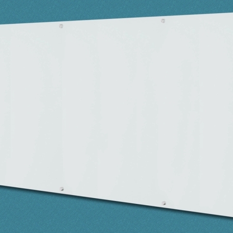 Aarco Products Inc 6WGBM4896 ClearVision™ Magnetic Glass Markerboard