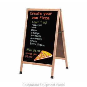 Aarco Products Inc A-1P Sign Board, A-Frame