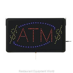 Aarco Products Inc ATM10L Sign, Lighted