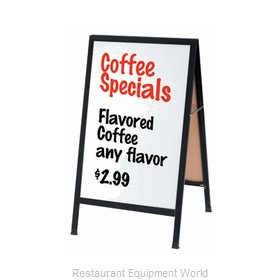 Aarco Products Inc BA-5 Sign Board, A-Frame