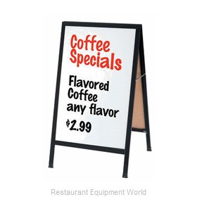 Aarco Products Inc BA-5SW Sign Board, A-Frame