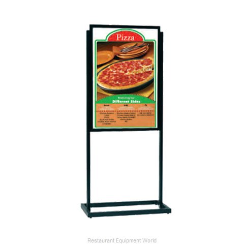 Aarco Products Inc BPH1BK Sign, Freestanding