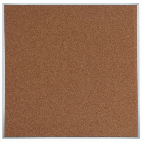 Aarco Products Inc DB4848 Natural Pebble Grain Cork Bulletin Board