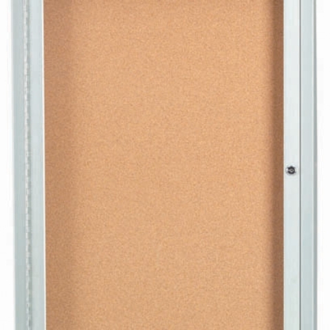 Aarco Products Inc DCC2418R Indoor Enclosed Aluminum Bulletin Board