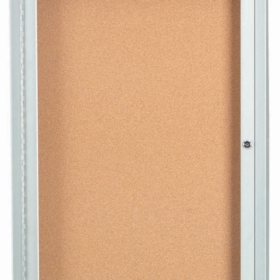 Aarco Products Inc DCC3624R Indoor Enclosed Aluminum Bulletin Board