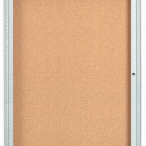 Aarco Products Inc DCC4836R Indoor Enclosed Aluminum Bulletin Board