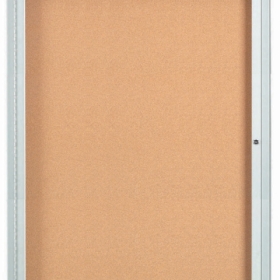 Aarco Products Inc DCC4836R Indoor Enclosed Aluminum Bulletin Board