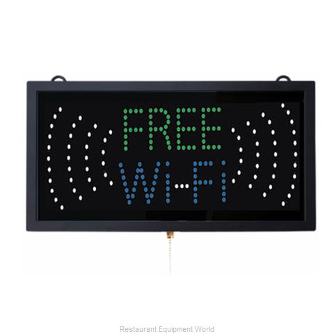 Aarco Products Inc FRE11M Sign, Lighted (Magnified)