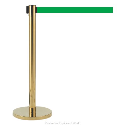 Aarco Products Inc HB-7GR Crowd Control Stanchion, Retractable (Magnified)