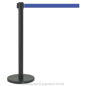 Aarco Products Inc HBK-7BL Crowd Control Stanchion, Retractable