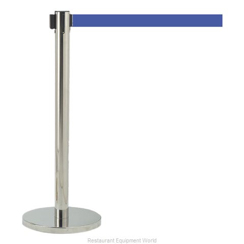 Aarco Products Inc HC-7BL Crowd Control Stanchion, Retractable