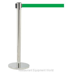 Aarco Products Inc HS-7GR Crowd Control Stanchion, Retractable