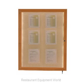 Aarco Products Inc LWL4836O Display Case, Memorabilia