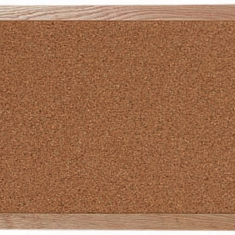 Aarco Products Inc OB1824 Natural Pebble Grain Cork Bulletin Board