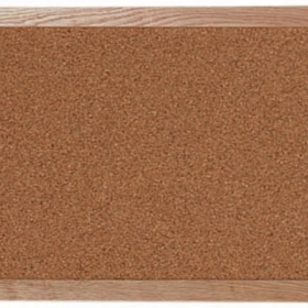 Aarco Products Inc OB1824 Natural Pebble Grain Cork Bulletin Board