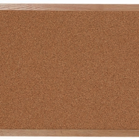 Aarco Products Inc OB2436 Natural Pebble Grain Cork Bulletin Board