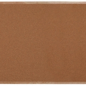 Aarco Products Inc OB48120 Natural Pebble Grain Cork Bulletin Board