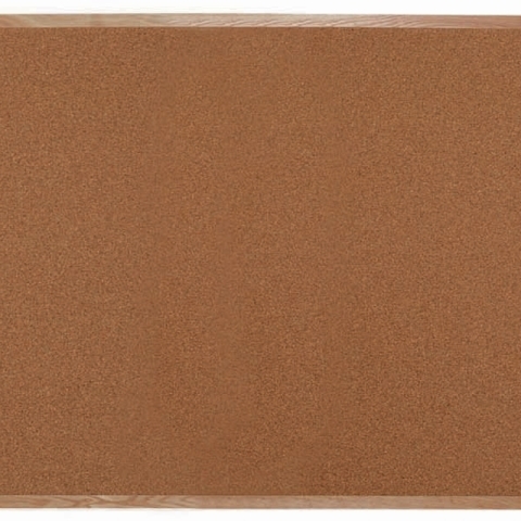 Aarco Products Inc OB48144 Natural Pebble Grain Cork Bulletin Board