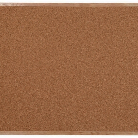 Aarco Products Inc OB4860 Natural Pebble Grain Cork Bulletin Board