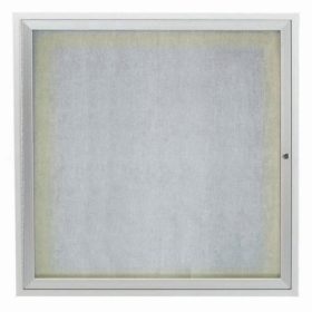 Aarco Products Inc ODCC3636RI Illuminated Outdoor Enclosed Aluminum Bulletin Boa