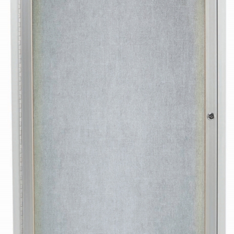 Aarco Products Inc ODCC4836RI Illuminated Outdoor Enclosed Aluminum Bulletin Boa