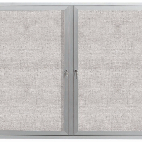 Aarco Products Inc ODCC4860R Outdoor Enclosed Aluminum Bulletin Board