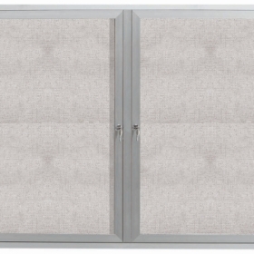 Aarco Products Inc ODCC4860R Outdoor Enclosed Aluminum Bulletin Board