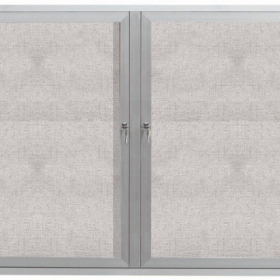 Aarco Products Inc ODCC4872R Outdoor Enclosed Aluminum Bulletin Board
