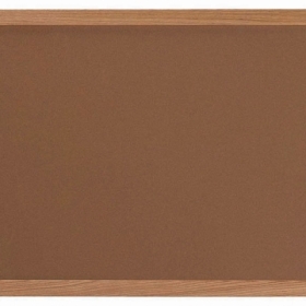 Aarco Products Inc OW2436166 VIC Cork Durable Bulletin Board