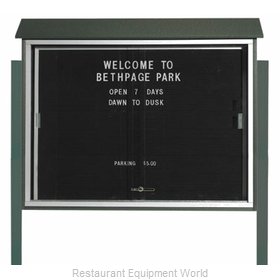 Aarco Products Inc PLDS3645LDPP-4 Message Center Board