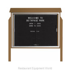 Aarco Products Inc PLDS3645LDPP-8 Message Center Board