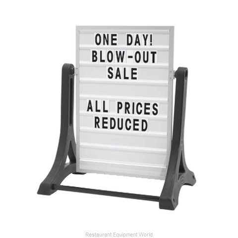 Aarco Products Inc ROC-1 Sign Board, A-Frame