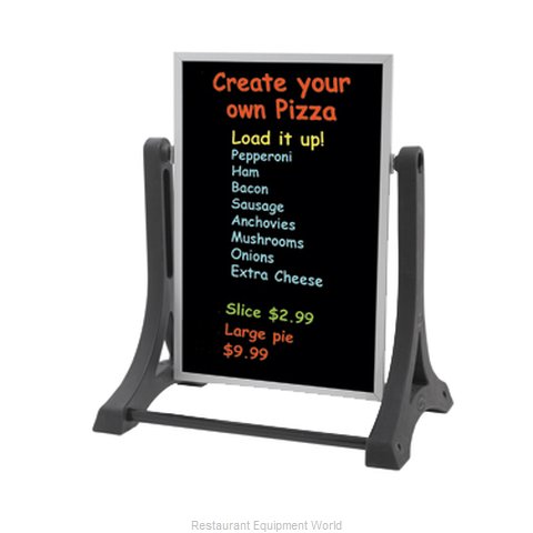 Aarco Products Inc ROC-2 Sign Board, A-Frame (Magnified)