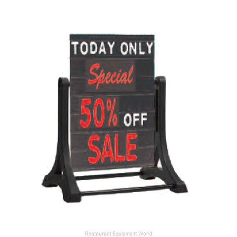 Aarco Products Inc ROC-6 Sign Board, A-Frame