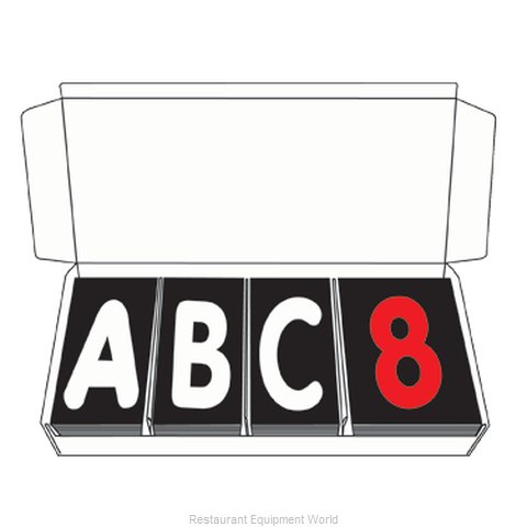 Aarco Products Inc ROCLTR-2 Letter Number Set
