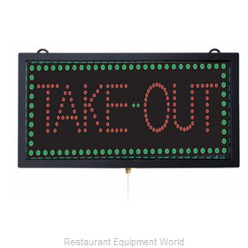 Aarco Products Inc TAK12M Sign, Lighted