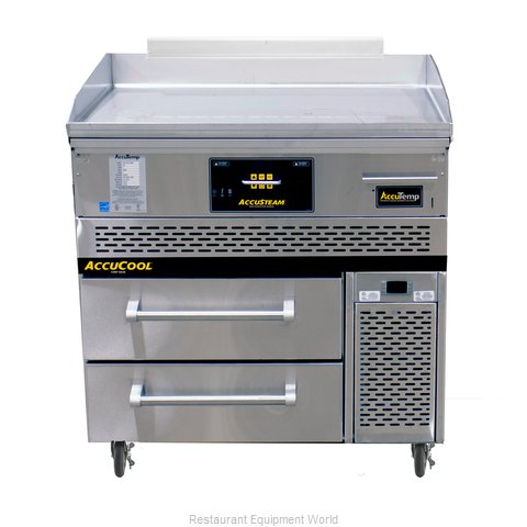 Accutemp PGF1201A4850-RB Griddle, Gas, Floor Model