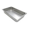 Bandeja/Recipiente para Alimentos, Acero Inoxidable
 <br><span class=fgrey12>(Admiral Craft 200F4 Steam Table Pan, Stainless Steel)</span>