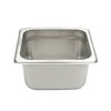 Bandeja/Recipiente para Alimentos, Acero Inoxidable
 <br><span class=fgrey12>(Admiral Craft 200S4 Steam Table Pan, Stainless Steel)</span>