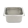 Bandeja/Recipiente para Alimentos, Acero Inoxidable
 <br><span class=fgrey12>(Admiral Craft 22S4 Steam Table Pan, Stainless Steel)</span>