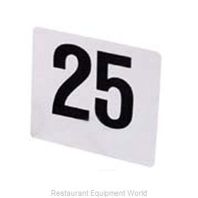 Admiral Craft 4/1-25 Table Numbers Cards