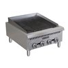 Asador Tipo Carbón, a Gas, para Encimera
 <br><span class=fgrey12>(Admiral Craft BDCTC-24 Charbroiler, Gas, Countertop)</span>