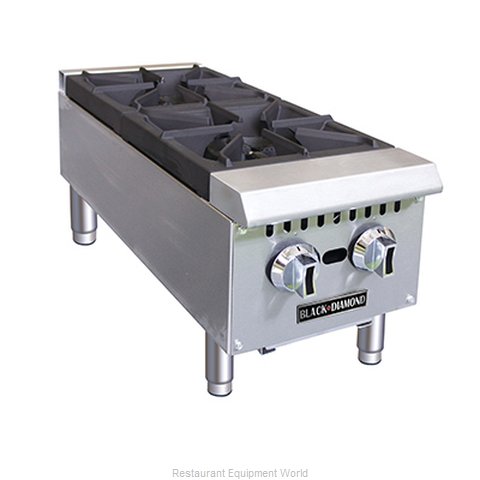 Admiral Craft BDCTH-12 Hotplate, Countertop, Gas