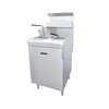 Freidora, Modelo de Piso, a Gas, Cuba Completa
 <br><span class=fgrey12>(Admiral Craft BDGF-150/LPG Fryer, Gas, Floor Model, Full Pot)</span>